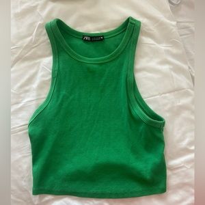 Green Zara Tank
